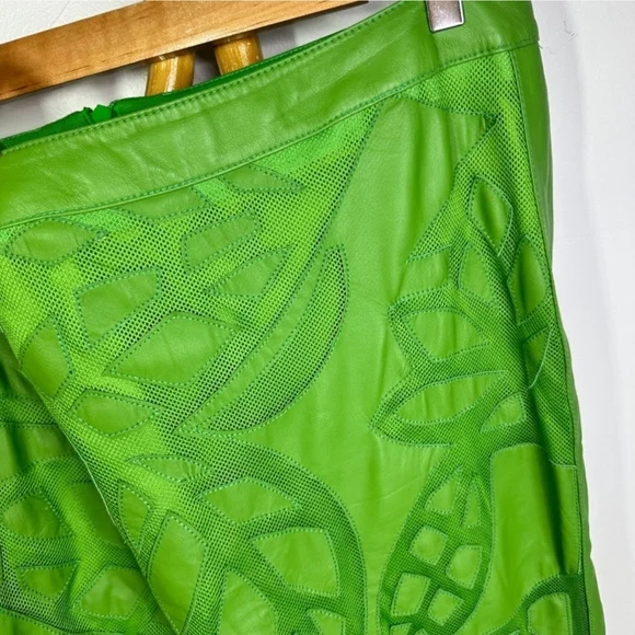 Escada Green Midi Skirt - Picture 2 of 6